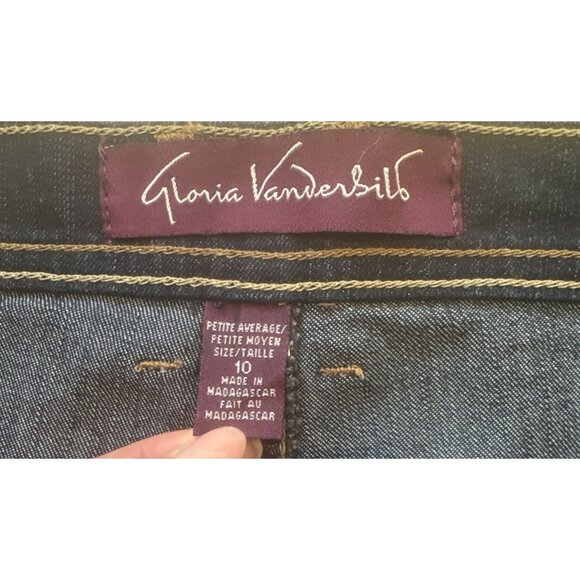 GLORIA VANDERBILT Amanda Classic Fit Tapered Jeans Womens Size 10 NWT - Picture 8 of 9